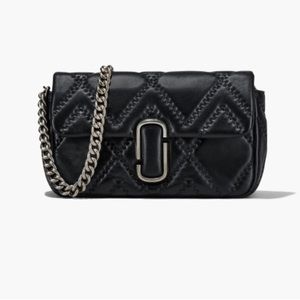 MARC JACOBS | THE
QUILTED LEATHER J MARC SHOULDER BAG